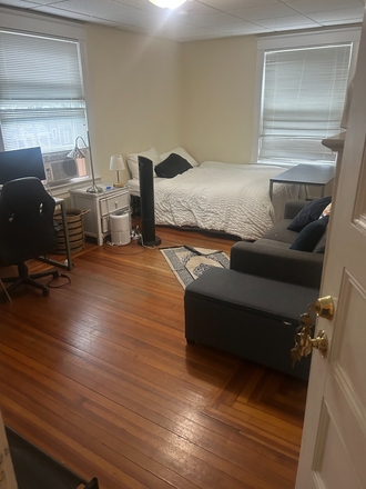 Main room/bedroom/living area - Fabulous quiet building near campus