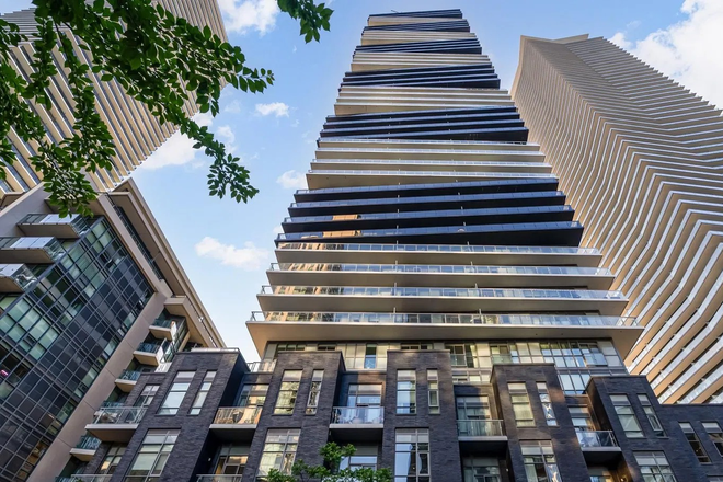 Outside - Front - Unit 3504 - 56 Annie Craig Dr - 1+1 Bed / 1 Bath - Full Unit Rental - Utilities Included - Furnish Condo