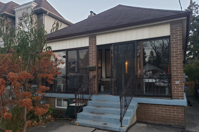 Front entrance - O'Connor & Broadview, main floor, 2 bedroooms, includes utilities,  laundry & 1 parking spot Duplex