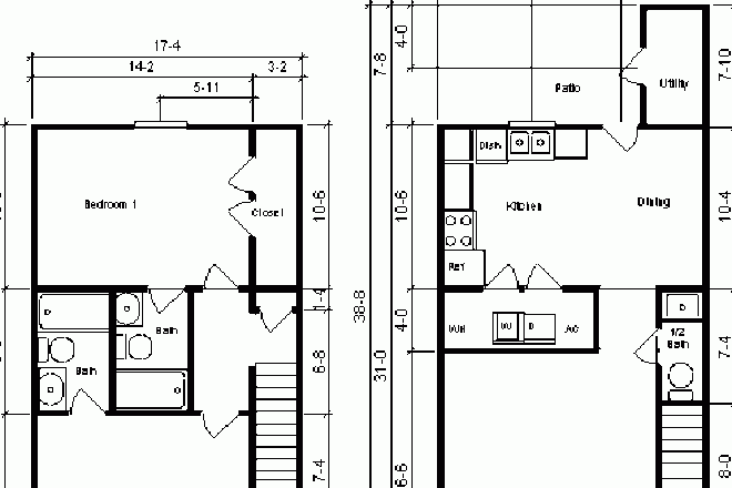 Floor Plan - Allenton Estates Townhouse