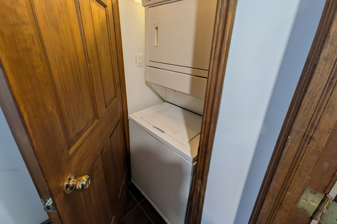 Washer and dryer in the apartment - 2 Bedroom Basement with Laundry in Annex Apartments