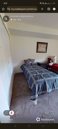 this is a model bedroom view given on the website, the actual one can be given on contacting. There is no difference - Brandywine Apartments/Sublet available
