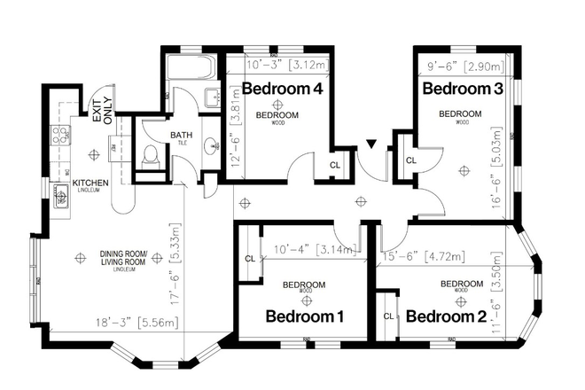 The room for sublet is Bedroom 1 - 58 BECKWITH CIRCLE APT. 3