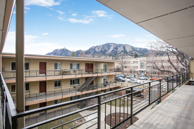 Outside Unit View - Fully Furnished Rental by CU Boulder – Short- & Long-Term Leases Available!