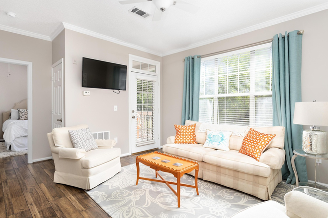 Living Room View 3 - Entire 1 Bedroom Condo - Concord West of the Ashley