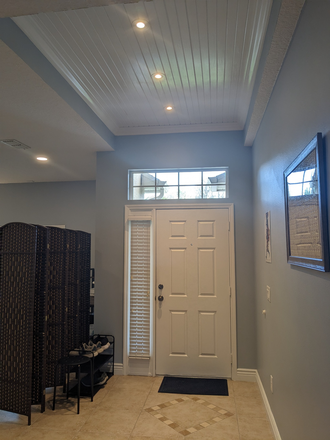 living room - Single bedroom & shared bedroom with Private Swimming Pool and Lake View House