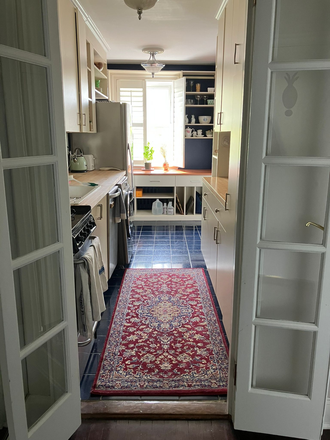 Kitchen - Sublet for Spring Semester:Furnished 1BR apt for female PU affiliate only-Palmer Square W-Princeton