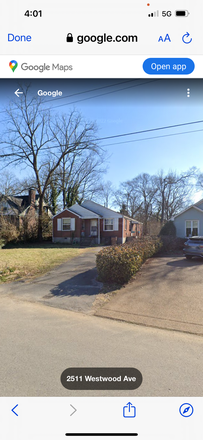 Front and side doors and porches. - Unit B Duplex