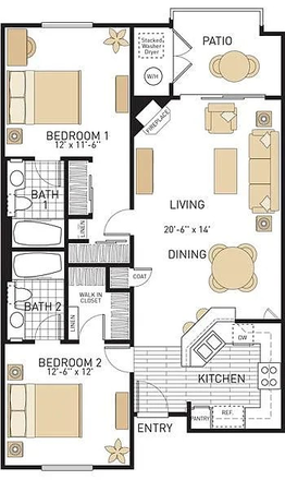 BEDROOM 2(Shared ) - Santa Rosa