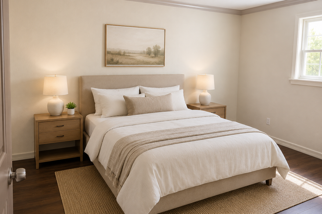 Bedroom 1 - Cozy 6 Condos, Young Professionals - Close to Campus!