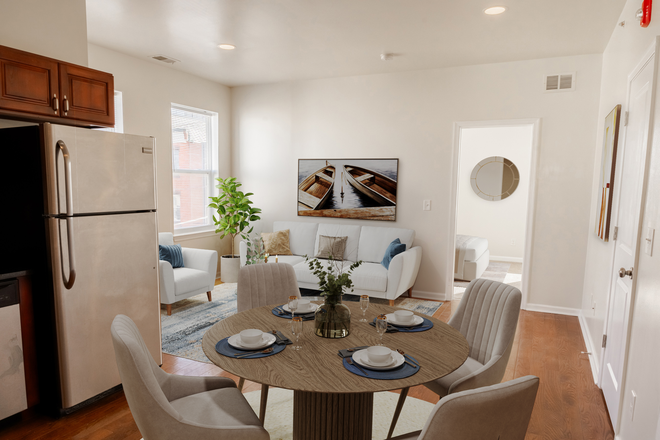 3bed-1bath dining/living - 3 Bedroom 1.5 Bath Apartments