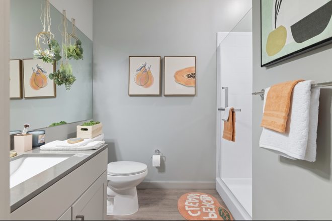 Bathroom - ōLiv Auburn, Apartment close to campus