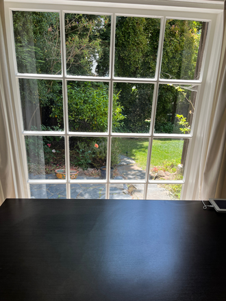 Garden view - Furnished apartment near campus