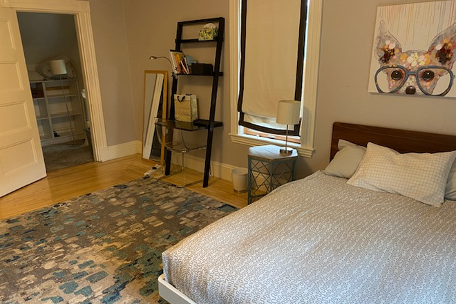 Bedroom view 1 - Free private room and bath in family house for after school driver/helper