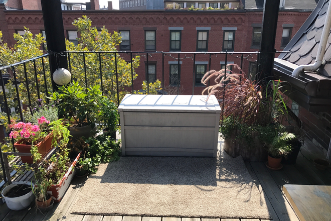 a - Outdoor space is heaven!