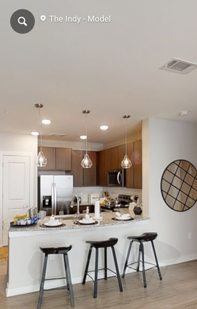 Kitchen - The indy Apartments