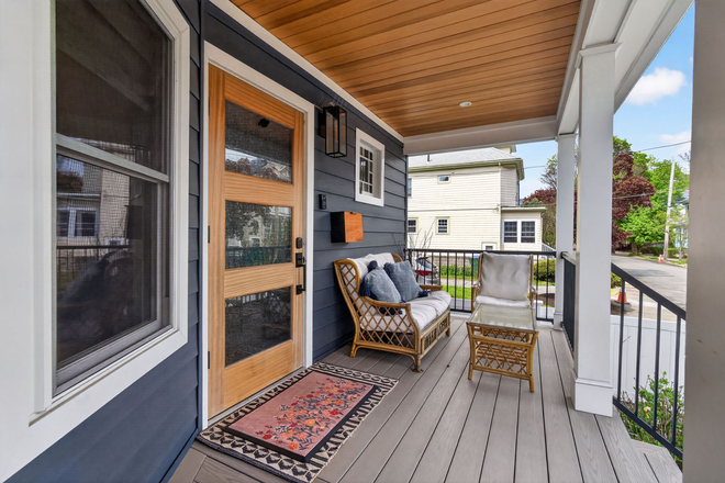 Front Entry - Rare Medford Single-Family — 5BR/3.5BA, 3000sf, Walk to Green Line, Furnished Option House