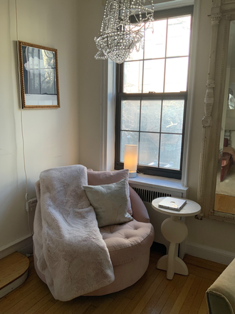 Living Room - Charming Furnished 2 bedroom Chelsea Apartment for Sublet close to Campus, Fall (maybe extended)