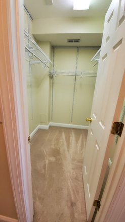 master bedroom closet - Heights Lane Townhome