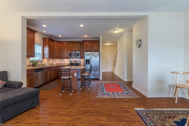 Kitchen and Living Room - 1 Room Available Spring Semester/Summer 2026 with Renewal House