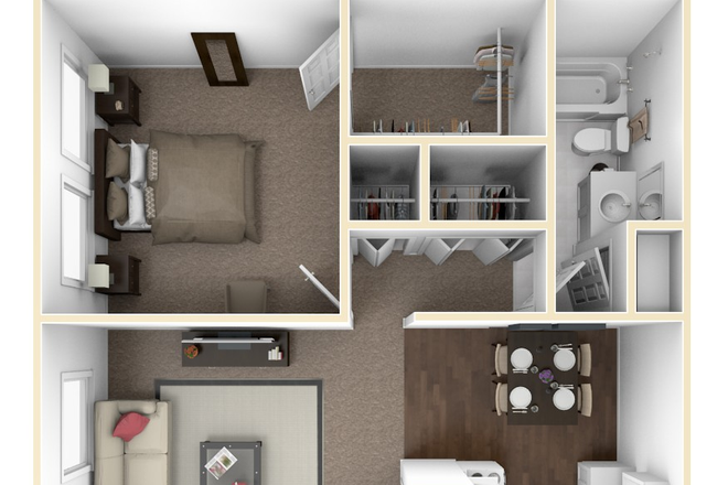 Norwood - One Bedroom - Norwood Apartments