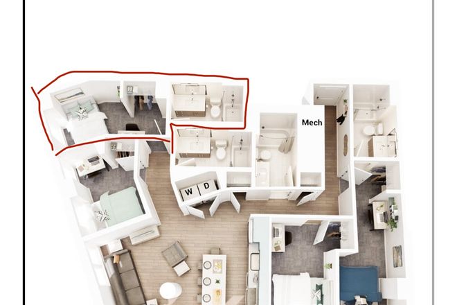 The overall view - Right on campus; has gym; newly built Apartments