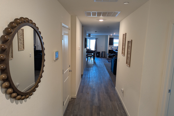 Hallway - ***One unfurnished BR is available for next semester, private bathroom*** House