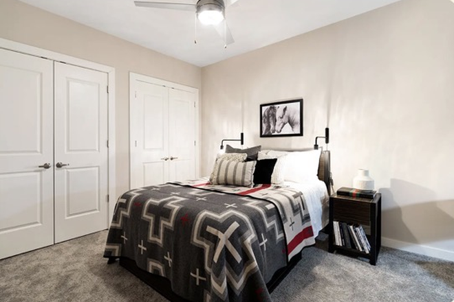 Bedroom Layout - The Indy Apartments