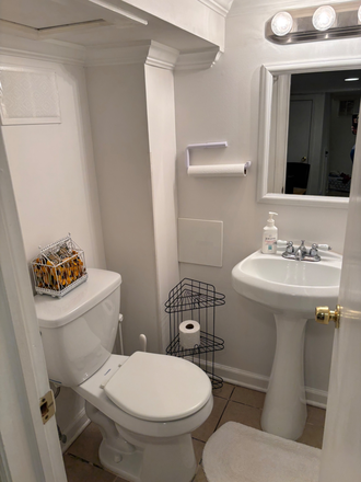 Bathroom - Furnished Basement Rental House