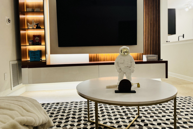 Unit will have beautiful Tv wall display - Valencia South Miami