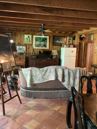 living room - one private room for rent / Bath - (Paino available) Single family home   S. Miami - Female