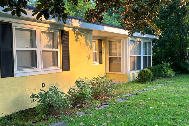 front yard - Mid-century Modern Home Centrally located near Whole foods and Avondale.