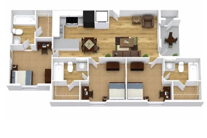 floor plan - The Heights of Knoxville