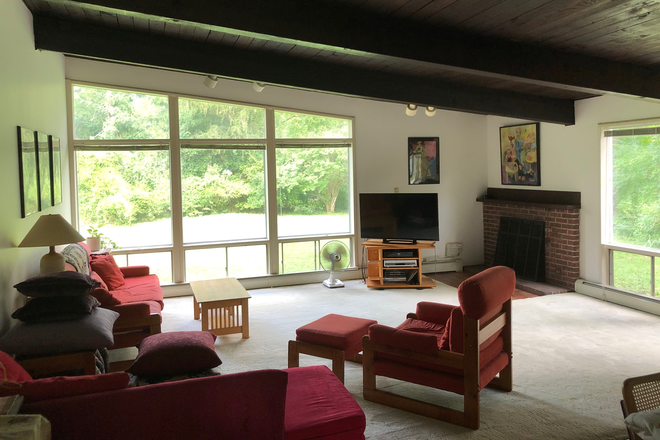 Living Room - Furnished 3BR home-Clover Ln-Princeton