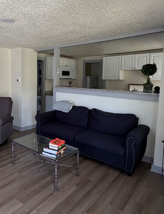 Living room - UConn 1BR Sleeps 4 by Nye-Holman State Forest & Willimantic River Fishing Condo
