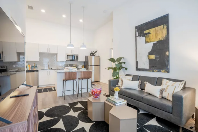 Living Room - Accolade Collegiate Village East, walking distance to UCF Apartments