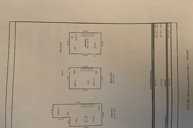 Floor Plan - The Cornelius Crowley House