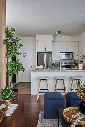 Kitchen Shared - Fully Furnished Condo near square one, Mississauga
