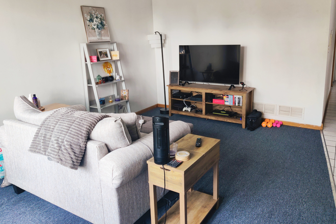 living room - Large 3 Bedroom, 1.5 Bathroom apartment