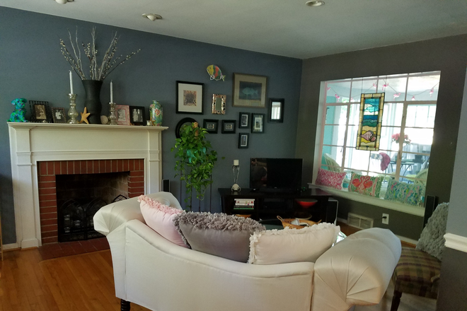 Living Room - Fully Furnished Room for Rent. Utilities Included. Stunning Home in Highly Desirable  Northgate Park