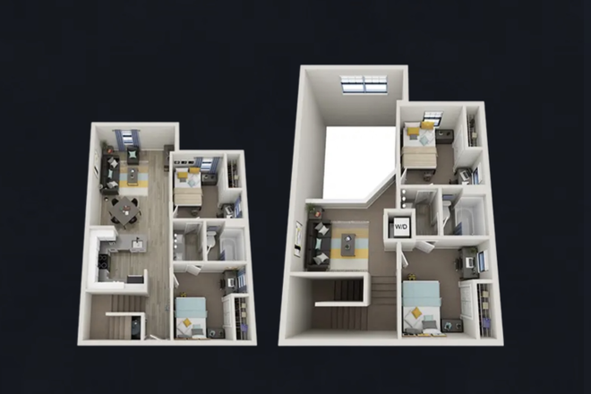 Full Unit - The Lofts Orlando, 4x2 Apartment, Women Only