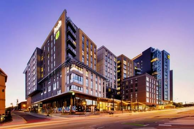 Outside Street View - The Hub State Street Apartments