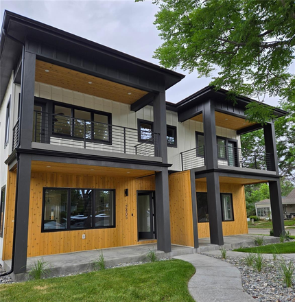 Front of Future Duplex - Brand New Duplex Next to DU! 6 bedrooms 4 1/2 baths Duplex