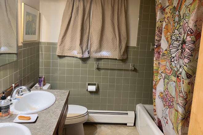 bathroom - Room in private home, close to campus, private bathroom