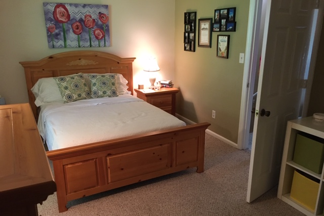 Private bedroom - Private wooded townhouse near Emory, VA, and the CDC