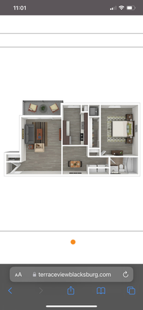 Apartment Floorplan - Terrace View Apartments