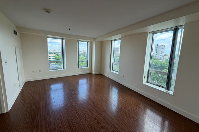 Living Room - Summer Furnished One Bed in One Western Ave Apartments
