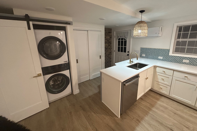 Laundry - Brand new 650 sf apartment close to everything