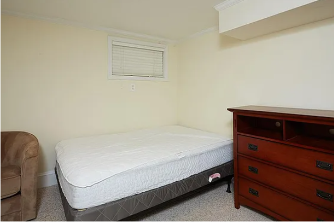 Basement Bedroom - 3308 Prospect Street Townhome