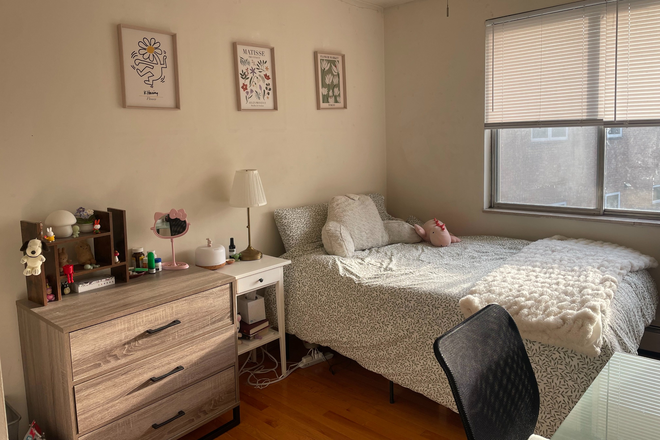 Comfortable queen-size bed. - August Sublet Available in Evanston! ☀️